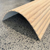 WOODFLEX® FLOW Flexible Wooden Wall Panel - Oak Veneer - 2700mm x 600mm - Half Round 37.5mm