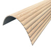 WOODFLEX® FLOW Flexible Wooden Wall Panel - Oak Veneer - 2700mm x 600mm - Half Round 37.5mm