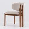 BERLY Dining Chair - White & Oak