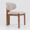 BERLY Dining Chair - White & Oak