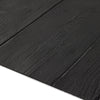 WOODFLEX FLEXIBLE SOFT STONE PANEL - CHARCOAL BURNT WOOD - Black - 2700 x 600mm