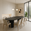 KELYN Dining Table 220cm - Black
