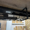Under Desk Basket Cable Tray Management - Black