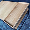 RIVOLI Coffee Table 120cm - Natural Oak & Black