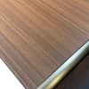 ANDERSON Executive Desk 1.6M Reversible - Hazelnut & Beige