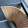WOODFLEX Flexible Wooden Slat Wall Panel - Oak Veneer - 2700mm x 600mm - Half Round