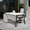 ASPEN Executive Desk 220cm - White & Black