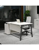 ASPEN Executive Desk Reversible 220-240cm - White & Black