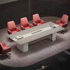LUSH Boardroom Table 280cm - Light Grey