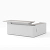 LUSH Executive Desk Left Return 200cm - Grey