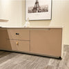 LUSH Executive Desk Right Return 240cm - Grey