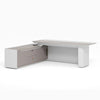 LUSH Executive Desk Left Return 240cm - Grey
