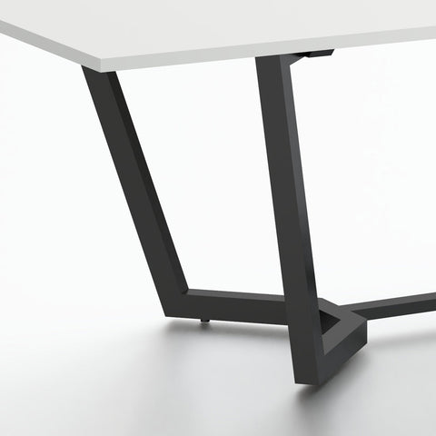 ASPEN Boardroom Table 240cm - White - innovatec.com.au