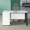 ASPEN Single Workstation 140cm - Reversible - White & Black