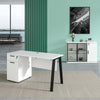 ASPEN Single Workstation 160cm - Reversible - White & Black