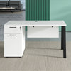 ASPEN Single Workstation 160cm - White & Black