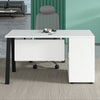 ASPEN Single Workstation 160cm - White & Black