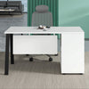 ASPEN Single Workstation 140cm - Reversible - White & Black