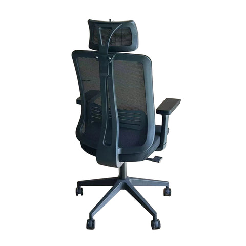 RUNE Executive Office Chair with Headrest - Black