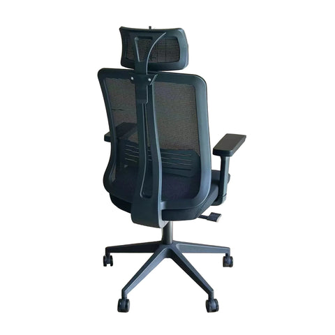 RUNE Executive Office Chair with Headrest - Black