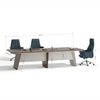 ANDERS Boardroom Table 320cm - Hazelnut & Beige