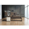 ANDERS Display Unit 240cm - Hazelnut Gold & Beige