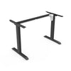 MARLO Single Workstation with Lift 1.6M - Oak & Black