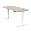 MARLO Single Workstation with Lift 1.4M - Oak & White