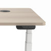 MARLO Workstation Single Lift - 1.6m - White & Oak