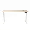 MARLO Single Workstation with Lift 1.4M - Oak & White