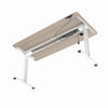 MARLO Single Workstation with Lift 1.6M - Oak & White