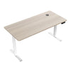 MARLO Single Workstation with Lift 1.6M - Oak & White