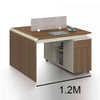 ANDERSON 2 People Back to Back Workstation 1.2M - Hazelnut & Beige