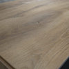 LOGAN Executive Desk Reversible 150cm - Warm Oak & Black