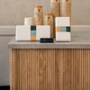 WOODFLEX Flexible Wooden Slat Wall Panel - Oak Veneer - 3000mm x 600mm - Half Round