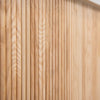 WOODFLEX Flexible Wooden Slat Wall Panel - Oak Veneer - 3000mm x 600mm - Half Round