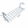 Under Desk Basket Cable Tray Management - White