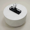 ROCCO Indoor & Outdoor Coffee Table 60cm - White Concrete