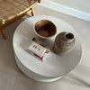 ROCCO Coffee Table 80cm - White Concrete