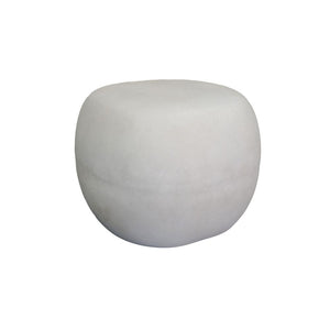 ROCCO Coffee Table 50cm - White Concrete