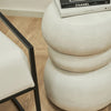 ROCCO Stool 37cm - White Concrete