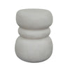 ROCCO Stool 37cm - White Concrete