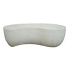 ROCCO Coffee Table 123cm - White Concrete