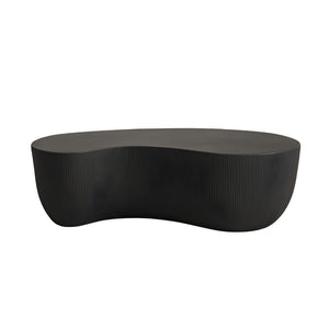 ROCCO Indoor & Outdoor Coffee Table 123cm - Black