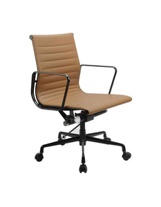 DAKIN Low Back Office Chair - Tan & Black
