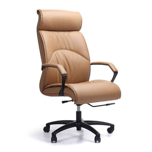 ARTURO High Back Office Chair - Tan & Black