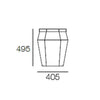 FORD Side Table/Stool - Black