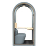 DUKE Single Seater Acoustic Office Silent Booth Pod - Aqua