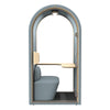 DUKE Single Seater Acoustic Office Silent Booth Pod - Aqua