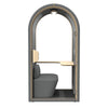 DUKE Single Seater Acoustic Office Silent Booth Pod - Charcoal